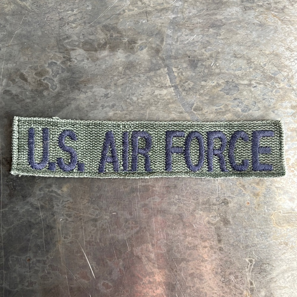 U.S. AIR FORCE embroidered tape patch - Vintage